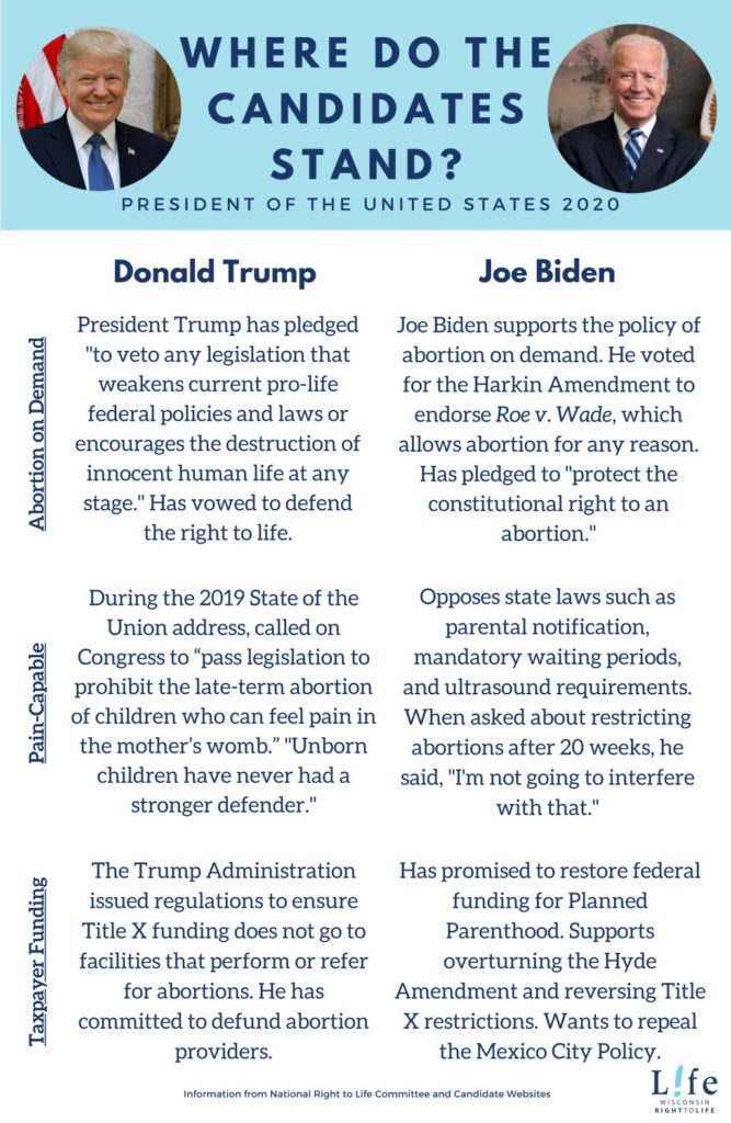 202 Presidential Comparison - Trump - Biden